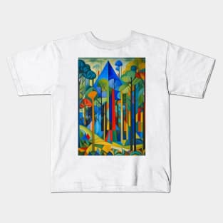 In the Heart of Civilization: Embracing Progress Kids T-Shirt